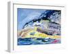 Mousehole, Cornwall, 2005-Sophia Elliot-Framed Giclee Print