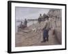 Mousehole Harbour, 1907-Harold Harvey-Framed Giclee Print