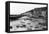 Mousehole Harbour, 1975-Staff-Framed Stretched Canvas