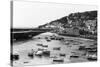 Mousehole Harbour, 1975-Staff-Stretched Canvas