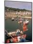Mousehole Harbour, Cornwall, England, United Kingdom-John Miller-Mounted Photographic Print