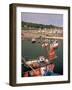 Mousehole Harbour, Cornwall, England, United Kingdom-John Miller-Framed Photographic Print