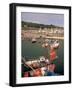 Mousehole Harbour, Cornwall, England, United Kingdom-John Miller-Framed Photographic Print