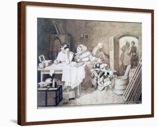 Mousetrap, 1846-Pavel Andreevich Fedotov-Framed Giclee Print