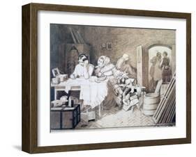 Mousetrap, 1846-Pavel Andreevich Fedotov-Framed Giclee Print