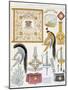 Mousquetaires De La Garde Du Roi, Insignia-Eugene Titeux-Mounted Giclee Print