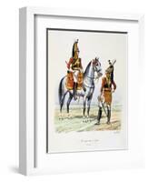 Mousquetaires Gris, 1814-15-Eugene Titeux-Framed Giclee Print