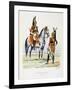 Mousquetaires Gris, 1814-15-Eugene Titeux-Framed Giclee Print