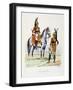 Mousquetaires Gris, 1814-15-Eugene Titeux-Framed Premium Giclee Print