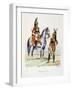 Mousquetaires Gris, 1814-15-Eugene Titeux-Framed Premium Giclee Print