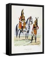 Mousquetaires Gris, 1814-15-Eugene Titeux-Framed Stretched Canvas