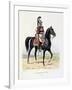 Mousquetaires Noirs, 1814-15-Eugene Titeux-Framed Giclee Print