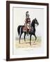 Mousquetaires Noirs, 1814-15-Eugene Titeux-Framed Giclee Print