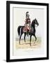 Mousquetaires Noirs, 1814-15-Eugene Titeux-Framed Giclee Print