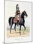 Mousquetaires Noirs, 1814-15-Eugene Titeux-Mounted Giclee Print