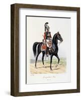 Mousquetaires Noirs, 1814-15-Eugene Titeux-Framed Giclee Print