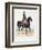 Mousquetaires Noirs, 1814-15-Eugene Titeux-Framed Giclee Print