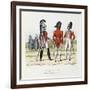 Mousquetaires Noirs, Grande Tenue and Tenue De Socièté, 1814-15-Eugene Titeux-Framed Giclee Print