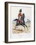 Mousquetaires Noirs, Petite Tenue, 1814-15-Eugene Titeux-Framed Giclee Print