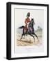 Mousquetaires Noirs, Petite Tenue, 1814-15-Eugene Titeux-Framed Giclee Print