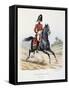 Mousquetaires Noirs, Petite Tenue, 1814-15-Eugene Titeux-Framed Stretched Canvas