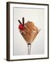 Mousse Au Chocolat with Chocolate Rolls and Cocktail Cherry-Brigitte Wegner-Framed Photographic Print