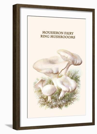 Mousseron Fairy Ring Mushroooms-Edmund Michael-Framed Art Print