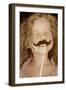 Moustache Girl-Betsy Cameron-Framed Art Print