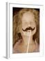 Moustache Girl-Betsy Cameron-Framed Art Print