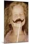 Moustache Girl-Betsy Cameron-Mounted Art Print