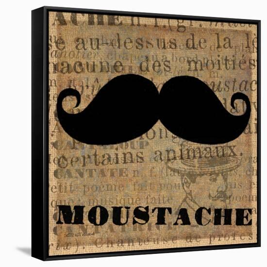 Moustache-Lisa Ven Vertloh-Framed Stretched Canvas