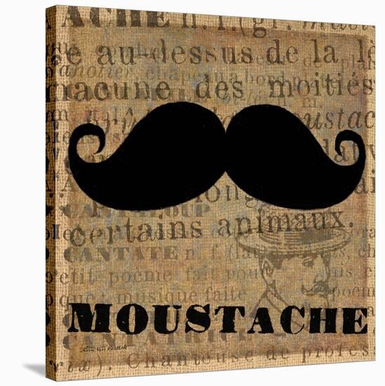 Moustache-Lisa Ven Vertloh-Stretched Canvas