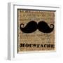 Moustache-Lisa Ven Vertloh-Framed Art Print