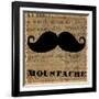 Moustache-Lisa Ven Vertloh-Framed Art Print