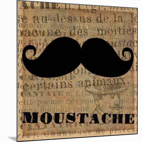 Moustache-Lisa Ven Vertloh-Mounted Art Print