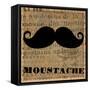 Moustache-Lisa Ven Vertloh-Framed Stretched Canvas