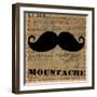 Moustache-Lisa Ven Vertloh-Framed Art Print