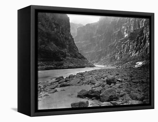 Mouth of Kanab Wash-W. Bell-Framed Stretched Canvas