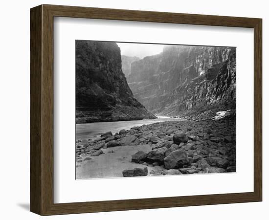 Mouth of Kanab Wash-W. Bell-Framed Photographic Print