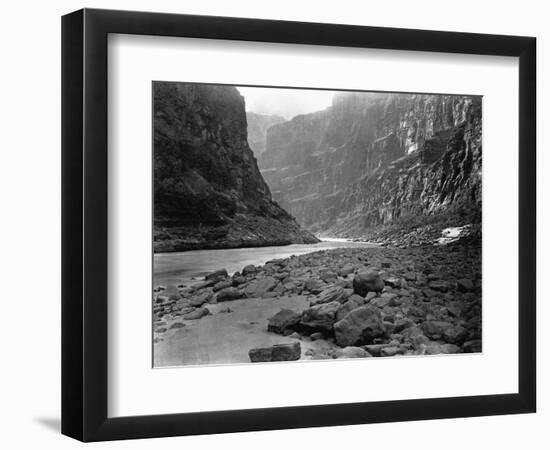 Mouth of Kanab Wash-W. Bell-Framed Photographic Print