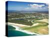 Mouth of Noosa River, Noosa Heads, Sunshine Coast, Queensland, Australia-David Wall-Stretched Canvas
