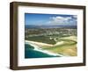 Mouth of Noosa River, Noosa Heads, Sunshine Coast, Queensland, Australia-David Wall-Framed Photographic Print