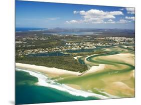 Mouth of Noosa River, Noosa Heads, Sunshine Coast, Queensland, Australia-David Wall-Mounted Photographic Print