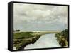 Mouth of Ombrone River-Tito Conti-Framed Stretched Canvas