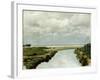 Mouth of Ombrone River-Tito Conti-Framed Giclee Print