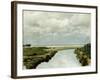 Mouth of Ombrone River-Tito Conti-Framed Giclee Print