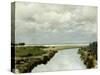 Mouth of Ombrone River-Tito Conti-Stretched Canvas