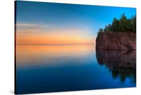 Mouth Of The Baptism River Minnesota-Steve Gadomski-Stretched Canvas