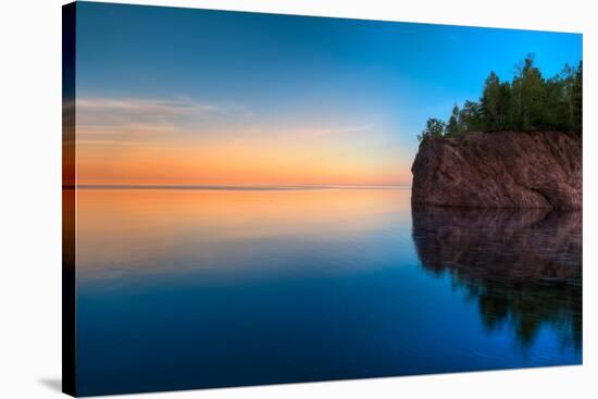 Mouth Of The Baptism River Minnesota-Steve Gadomski-Stretched Canvas