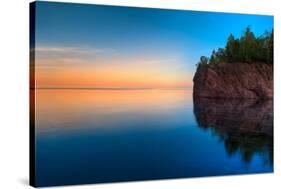 Mouth Of The Baptism River Minnesota-Steve Gadomski-Stretched Canvas